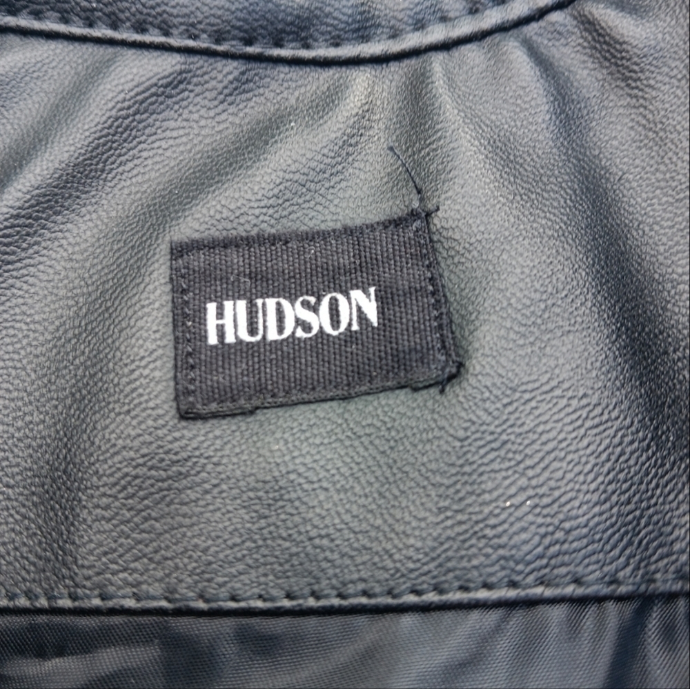 Hudson faux leather jacket. Size 2T - Picture 5 of 6